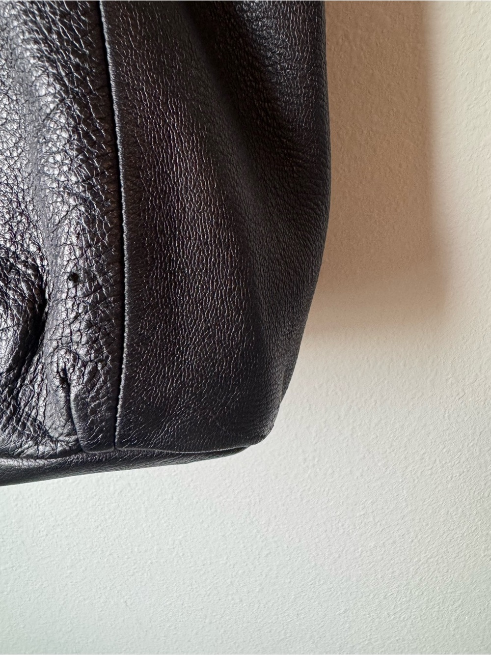 Celine Pillow Tote Black Leather Silver Hardware Phoebe Philo Era with COA - Picture 5 of 16